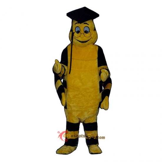 Educated Worm Mascot Costume Cosplay