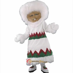 Eskimo Mascot Costume Cosplay