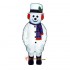 Extra Round Snowman Hat Scarf Mascot Costume Cosplay