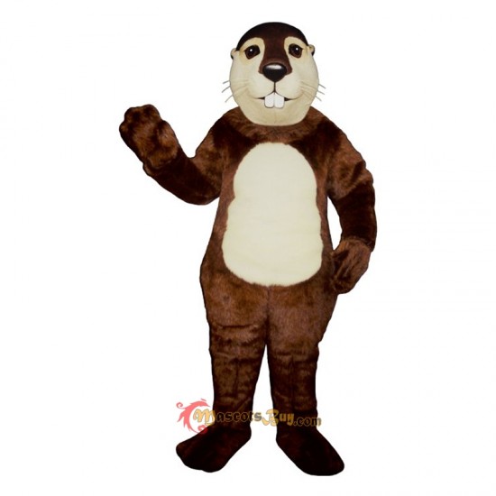 Fat Beaver Mascot Costume Cosplay