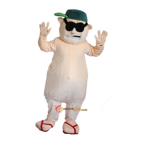 Fat Man Mascot Costume Cosplay