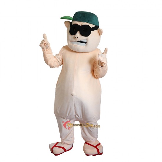 Fat Man Mascot Costume Cosplay