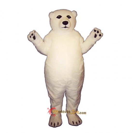 Fatty Polar Bear Mascot Costume Cosplay