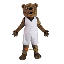 Ferocious School Bear Mascot Costume Cosplay