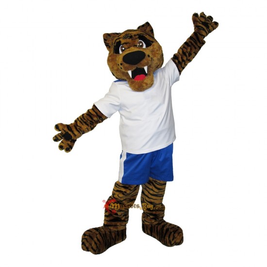 Ferocious Tiger Mascot Costume Cosplay