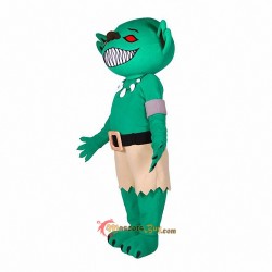 Fierce Goblin Mascot Costume Cosplay