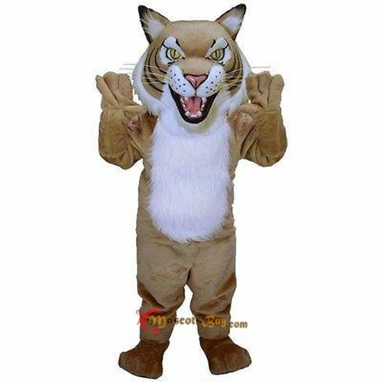 Fierce Wildcat Mascot Costume Cosplay