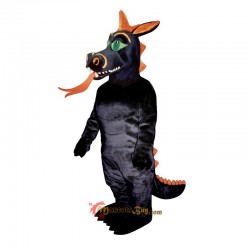 Fire Dragon Mascot Costume Cosplay