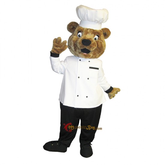 Foods Chef Bear Mascot Costume Cosplay