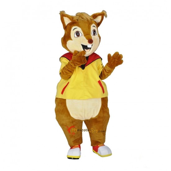 Fox Happy Mascot Costume Cosplay