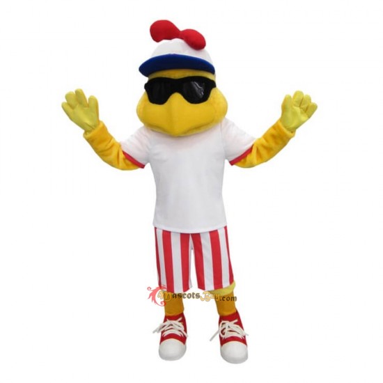 Frickers Glasses Chicken Mascot Costume Cosplay