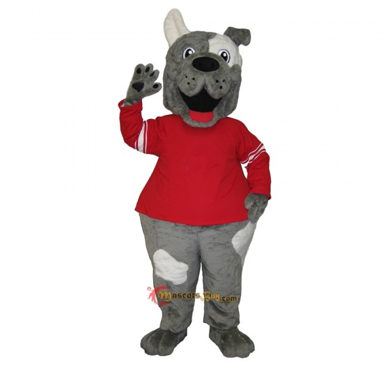 Friendly Bulldog Mascot Costume Cosplay