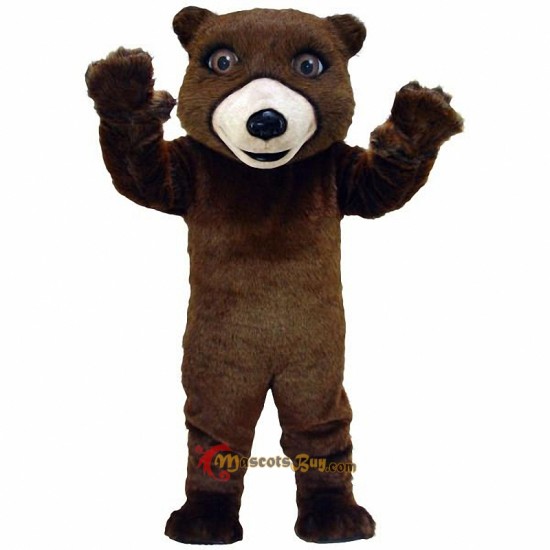 Friendly Grizzly Bear Lightweight Mascot Costume Cosplay