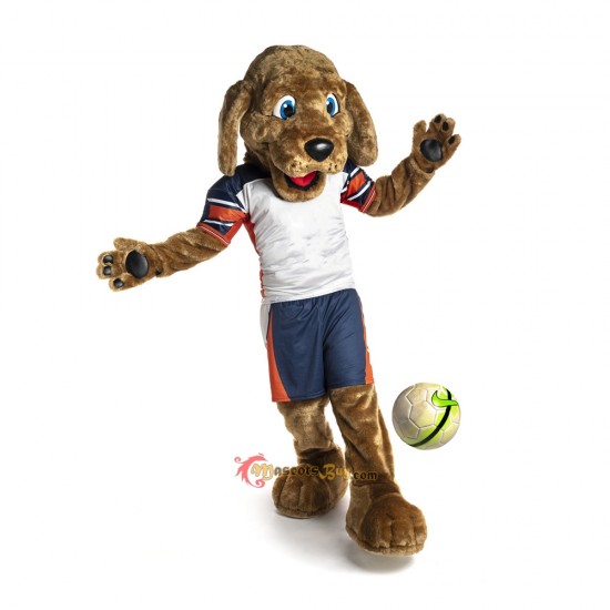 Friendly Lovely Dog Mascot Costume Cosplay