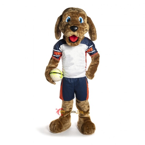 Friendly Lovely Dog Mascot Costume Cosplay