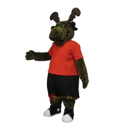 Friendly Moose Mascot Costume Cosplay