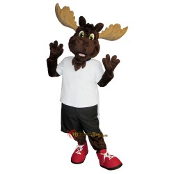 Friendly School Moose Mascot Costume Cosplay