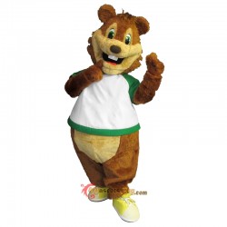 Friendly Squirrel Mascot Costume Cosplay