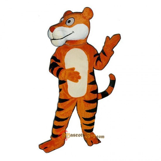 Friendly Tiger Mascot Costume Cosplay
