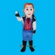 Frozen Hans Mascot Costume Cosplay