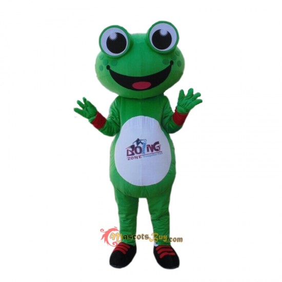 Funny Frog Mascot Costume Cosplay