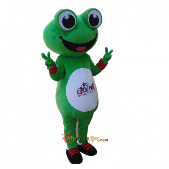 Funny Frog Mascot Costume Cosplay