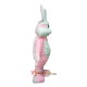 Furry Pink Bunny Rabbit Mascot Costume Cosplay