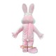 Furry Pink Bunny Rabbit Mascot Costume Cosplay