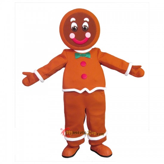 Gingerbread Man Mascot Costume Cosplay