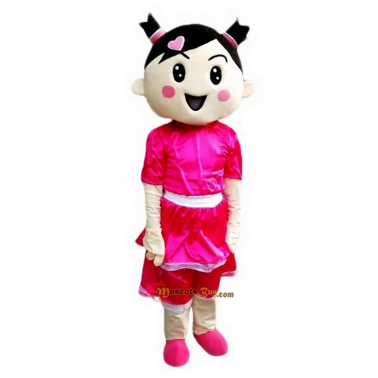 Girl Mascot Costume Cosplay