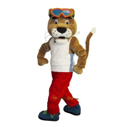 Glasses Charm Lion Mascot Costume Cosplay