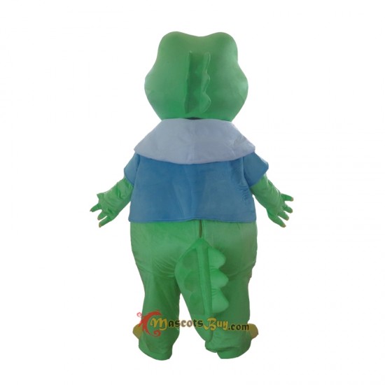 Good ventilation cartoon soft plush crocodile Mascot Costume Cosplay