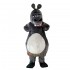Gray Hippopotamus Mascot Costume Cosplay