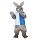 Gray Rabbit Mascot Costume Cosplay