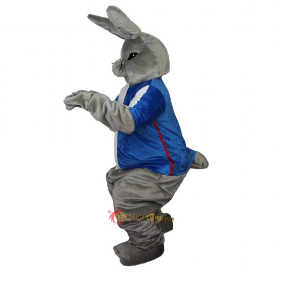 Gray Rabbit Mascot Costume Cosplay