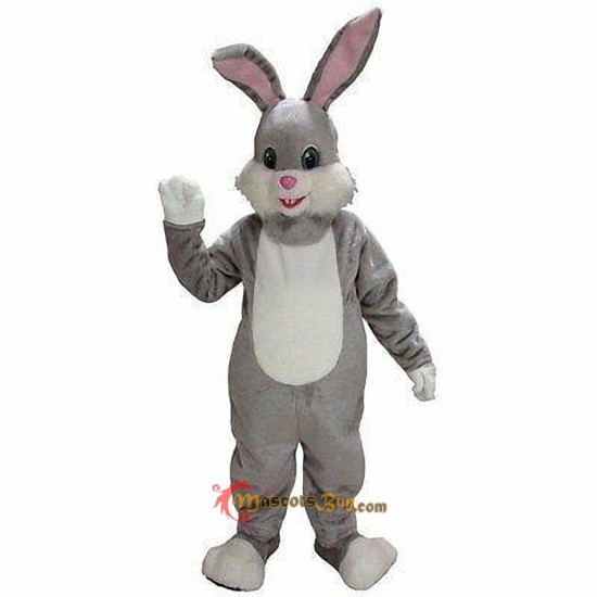 Gray Rabbit Mascot Costume Cosplay