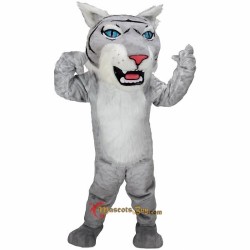 Gray Wildcat Cartoon Lightweight Mascot Costume Cosplay