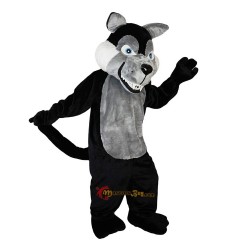 Gray Wolf Wolfish Mascot Costume Cosplay
