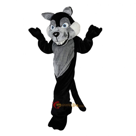 Gray Wolf Wolfish Mascot Costume Cosplay