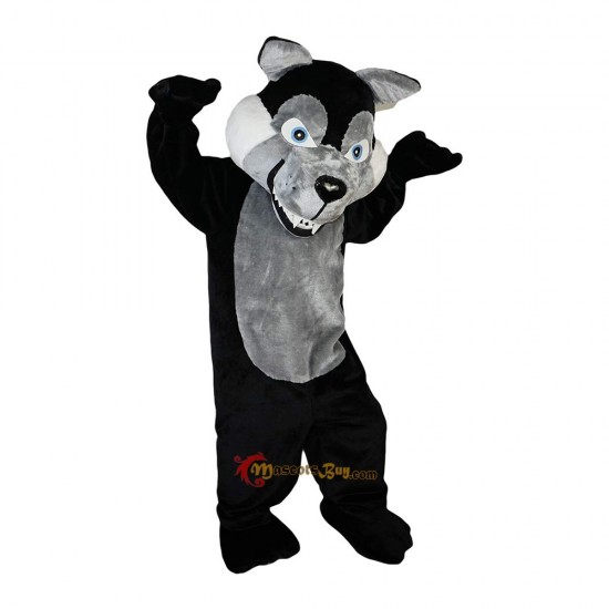 Gray Wolf Wolfish Mascot Costume Cosplay