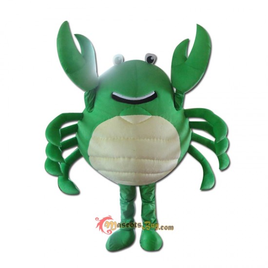 Green Big Crab Character Mascot Costume Cosplay