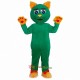 Green Cat Mascot Costume Cosplay
