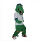 Green Crocodile Alligator Crocodilian Cayman Caiman Mascot Costume Cosplay