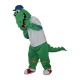 Green Crocodile Alligator Crocodilian Cayman Caiman Mascot Costume Cosplay