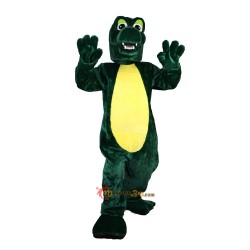 Green Crocodile Mascot Costume Cosplay