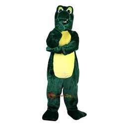 Green Crocodile Mascot Costume Cosplay