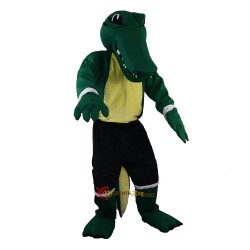 Green Crocodile Mascot Costume Cosplay