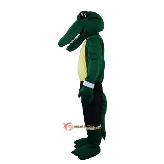 Green Crocodile Mascot Costume Cosplay
