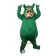 Green Devil Genius Monster Mascot Costume Cosplay