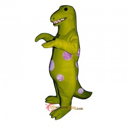 Green Dinosaur Mascot Costume Cosplay
